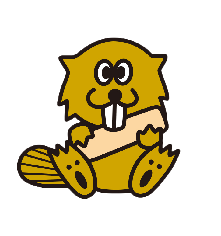 ビーバーキャラクター